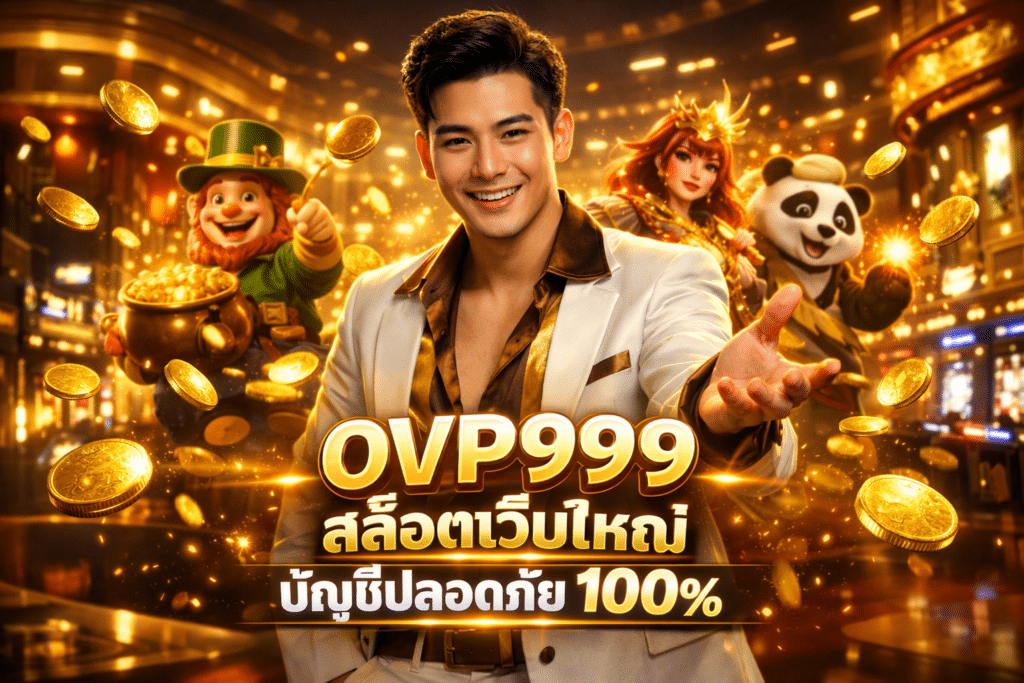 OVP999 สล็อตเว็บใหญ่ บัญชีปลอดภัย 100% จ่ายจริง